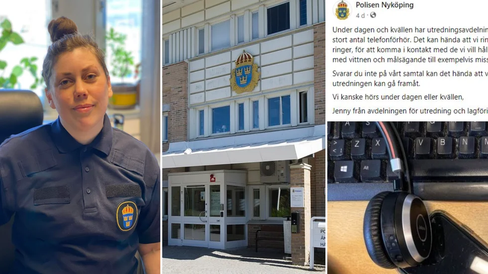 Vittnen i ett 100-tal pågående brottsutredningar blev uppringda av polisen i förra veckan. "Vi hoppas kunna snabba på utredningarna", säger Jenny Hejde, utredare. Före insatsen informerade polisen om satsningen på sin Facebook-sida.