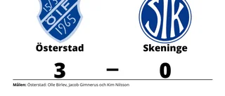 Österstad avgjorde mot Skeninge efter paus