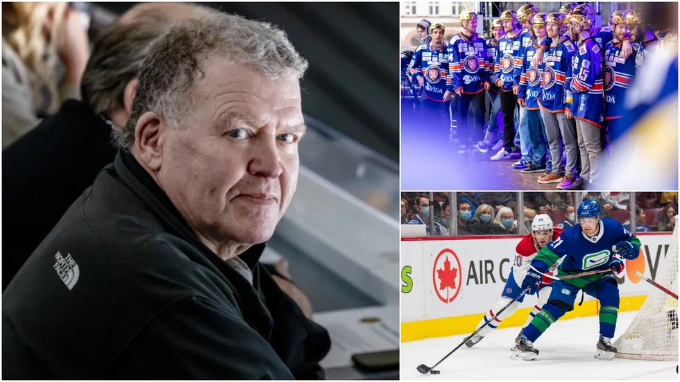 Lars Lindgren har verkat inom ishockeyn i över 60 år som spelare, ledare och scout. Men nu har han blivit glad hockeypensionär. (Arkivbild)