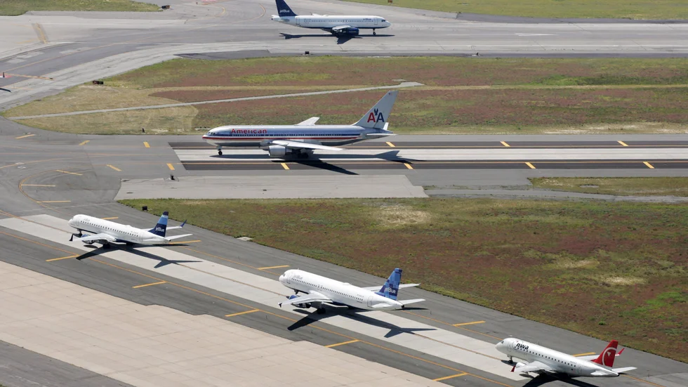 Skanska ska bygga nytt på JFK-flygplatsen i New York. Arkivbild.