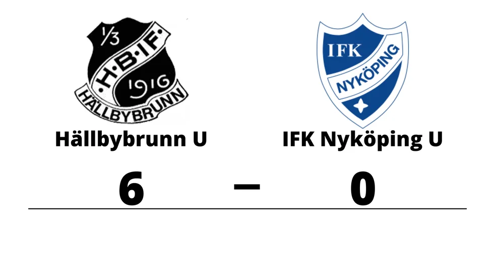 Hällbybrunns IF U vann mot IFK Nyköping U