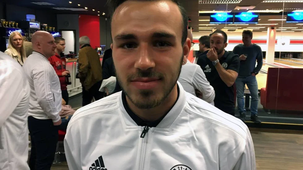 Eldin Lugonja har skrivit på för Motala AIF. Nu väntar Maif på att övergången ska bli klar innan han kan spela i division 2.