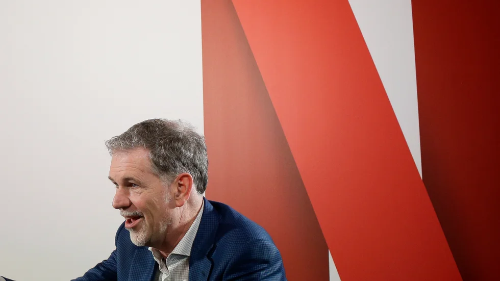 Netflix vd och grundare Reed Hastings. Arkivbild.