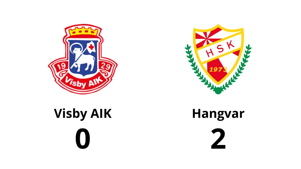 Visby AIK förlorade mot Hangvar SK