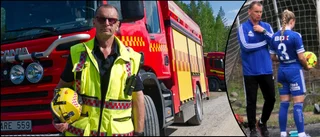Brandmästaren om sorgen efter sambon: "Saknar henne varje dag"