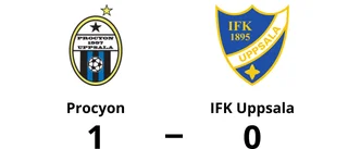 Knapp seger för Procyon mot IFK Uppsala