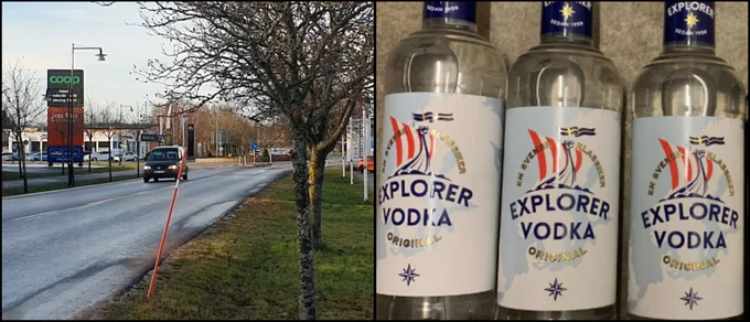 Rattfull bilförare stoppades på Vimmerbyallén