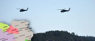 Helikopter över Skellefteå med omnejd – till mitten av maj