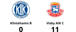 Visby AIK C krossade Klintehamn B