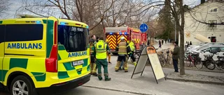 Larm om drunkning mitt under Kanalsimmet