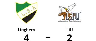 Emma Nygren het när Linghem vann