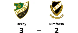 Seger för Derby mot Rimforsa