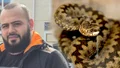 Samir, 26, öppnade motorhuven – möttes av huggormar
