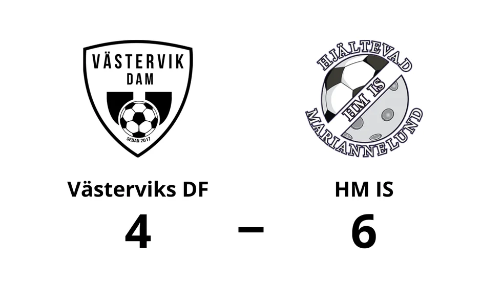 Västerviks DF förlorade mot HM IS