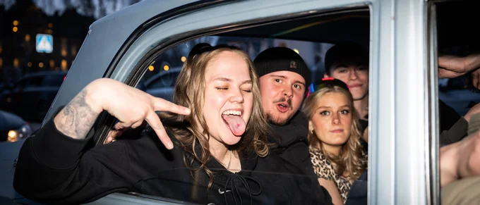 STOR BILDEXTRA: Säsongens första cruising i Piteå