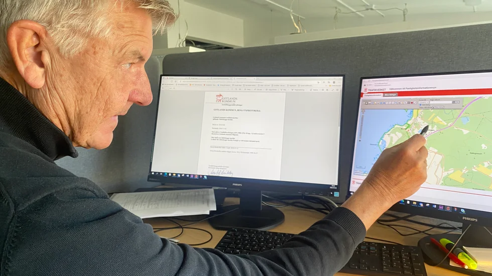 Nils Högfeldt på Trafikverket är väl medveten om riskerna med den farliga korsningen.