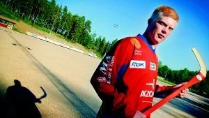 Nyförvärv. Så ser han ut, nyförvärvet från Målilla Samuel Pettersson.	                             Foto: Matilda Ahl