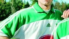 Lycklig LIF-are. Joakim Jansson är helnöjd med fotbollssäsongen. Han vinner skytteligan, och LIF vinner division V.