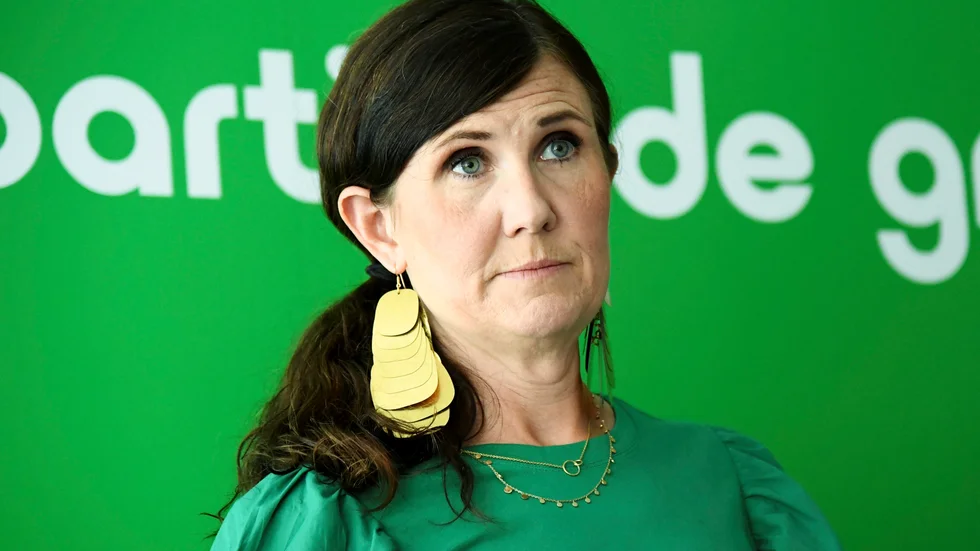 Miljöpartiets språkrör Märta Stenevi vill se en progressiv kapitalskatt.