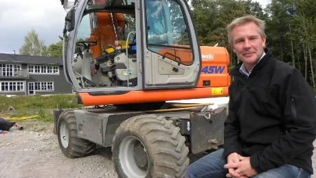Magnus Thörnwall säger att det vore en katastrof för branschen om dieselpriserna chockhöjs.Foto: Anders Jacobsson