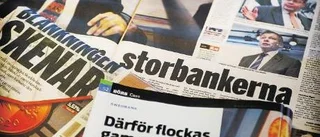 Full panik på finansmarknaden men lugnt hos sparbanken