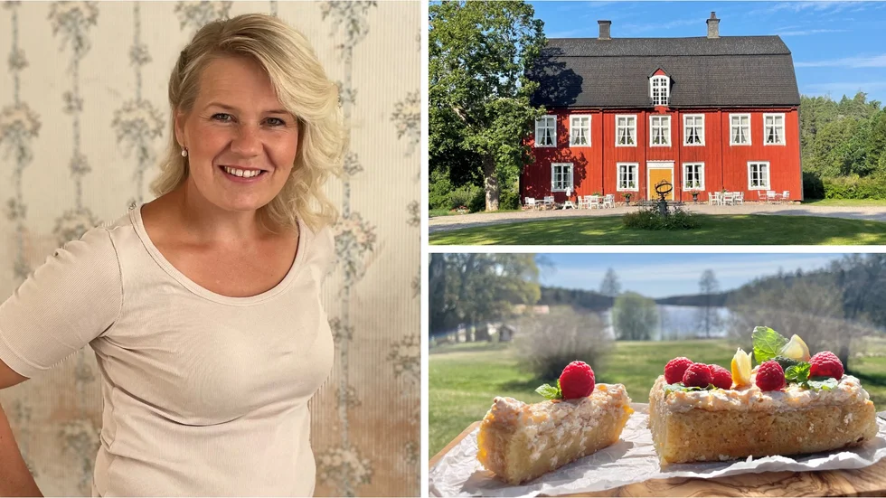 Lina Lundqvist på Rodga säteri har skapat Årets östgötska bakverk och har mottagit ett diplom av landshövdingen för detta. Under Östgötadagarna är det guidade visningar i den byggnadsminnesförklarade huvudbyggnaden och Prasselkakan kan man smaka i serveringen.