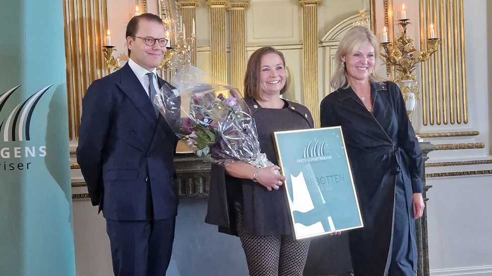 Norrbotten utsedd till årets exportregion av regeringen.
