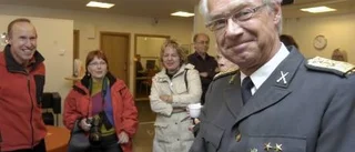 "Kungen" återinvigde banklokaler
