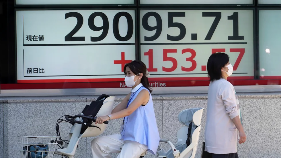 Tokyobörsen tar ett kliv uppåt i torsdagens handelsstart. Arkivbild.