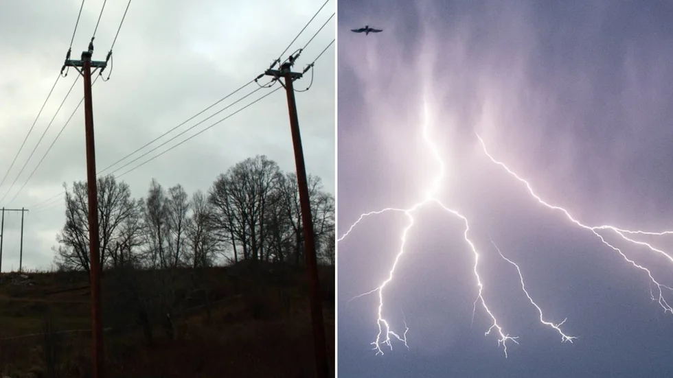 Söndagsmorgonens åskväder har slogi ut strömmen för ett par tusen hushåll i Vimmerby och Hulstfreds kommuner. 