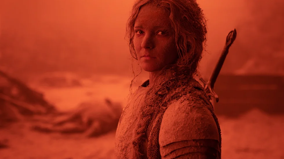 Alven Galadriel spelas nu av Morfydd Clark. Arkivbild.