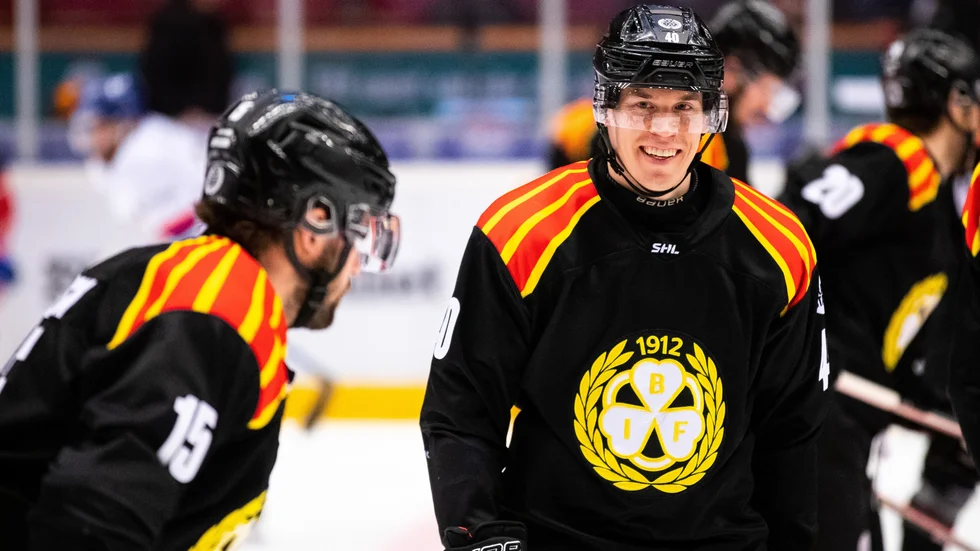 Tomi Sallinen i Brynäströjan. 