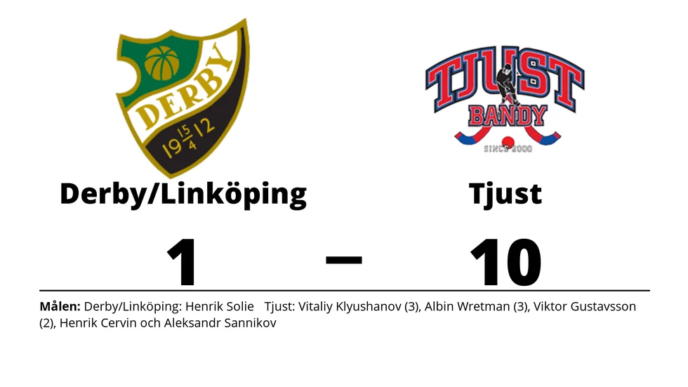 Derby Linköping BK förlorade mot Tjust Bandy