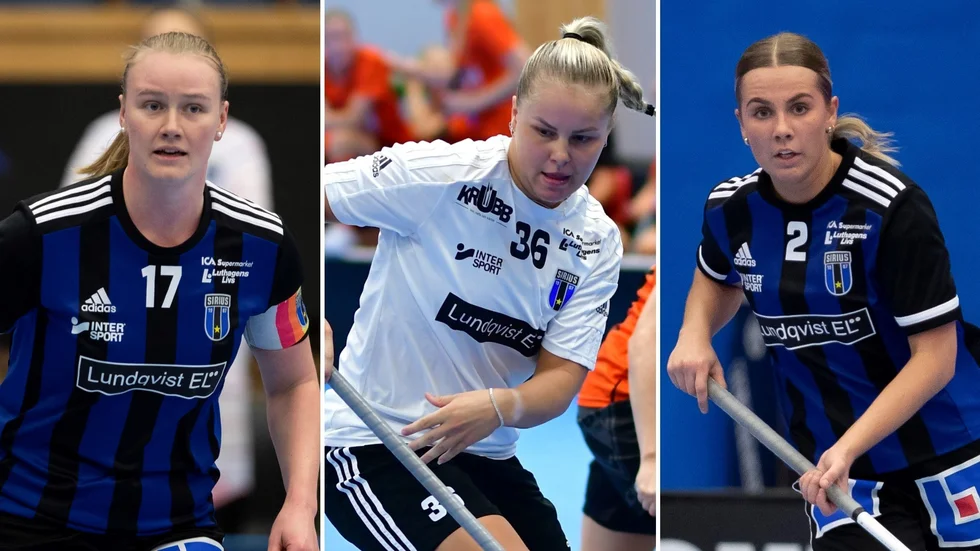 Klara Molin, Amanda Ljunggren, Jonna Vuontisvaara står för nära 70 procent av Sirius mål den här säsongen.