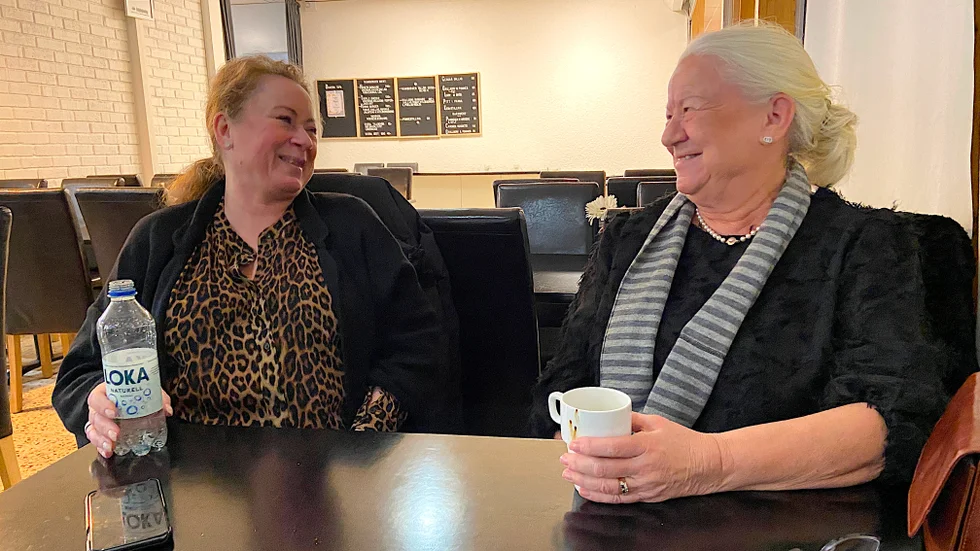 Magdalena Wennertorp Strand och Ann-Christin Widinghoff har en mässa ihop, eller rättare sagt två mässor under samma tak.