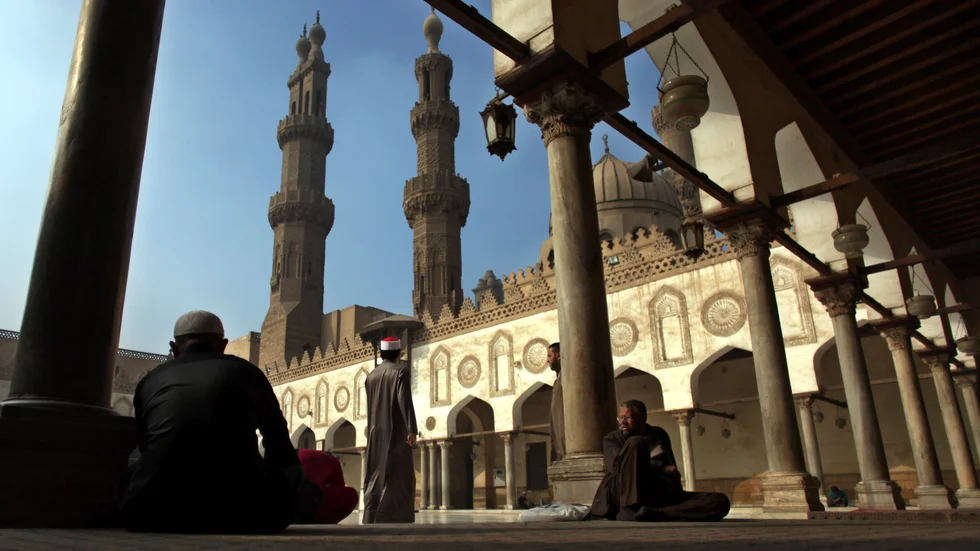 al-Azhar-moskén i Kairo. Arkivbild.