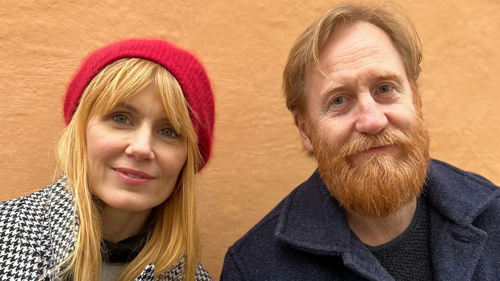 Sandra Andreis och Gustaf Hammarsten. Pressbild.