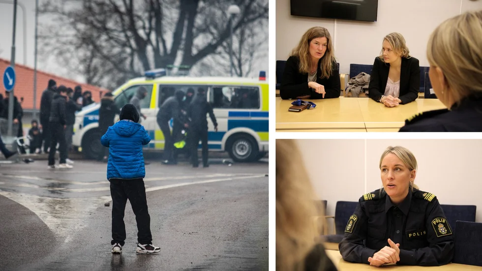 Kravallerna i Skäggetorp blev startskottet för ett nytt pilotprojekt i Linköping. Processledaren Therese Aronsson Wickman, social- och omsorgsnämndens ordförande Annika Krutzén (M) och kommunpolis Anna Bergman är alla involverade.
