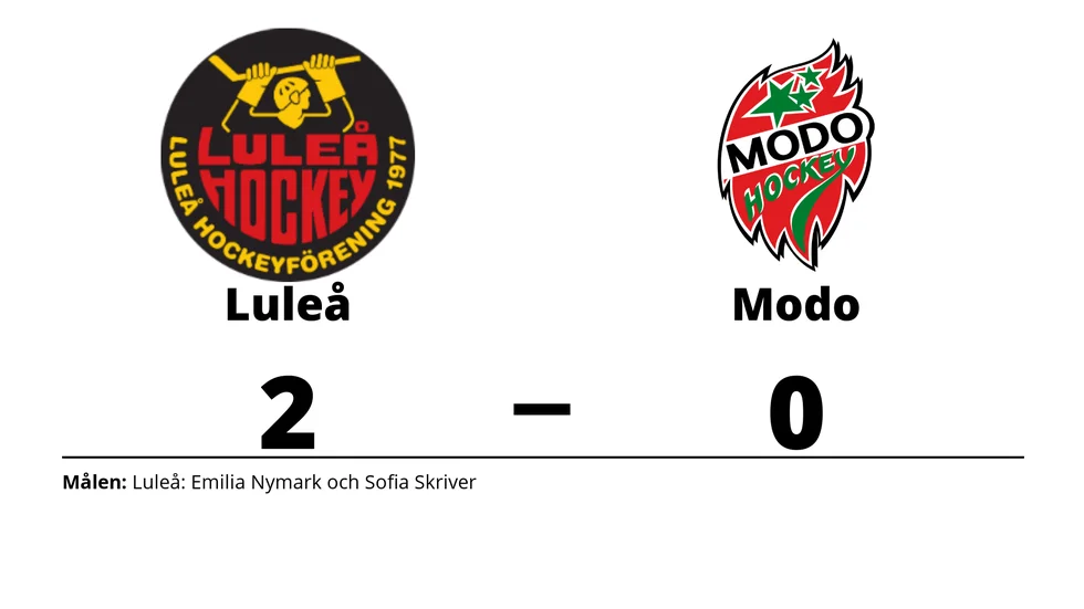 Luleå/MSSK vann mot Modo Hockey