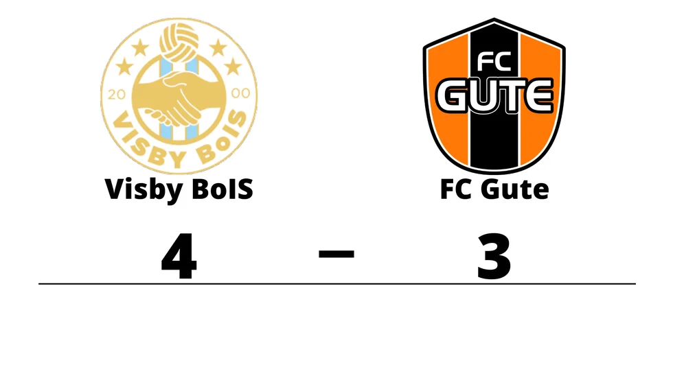 Visby BoIS vann mot FC Gute