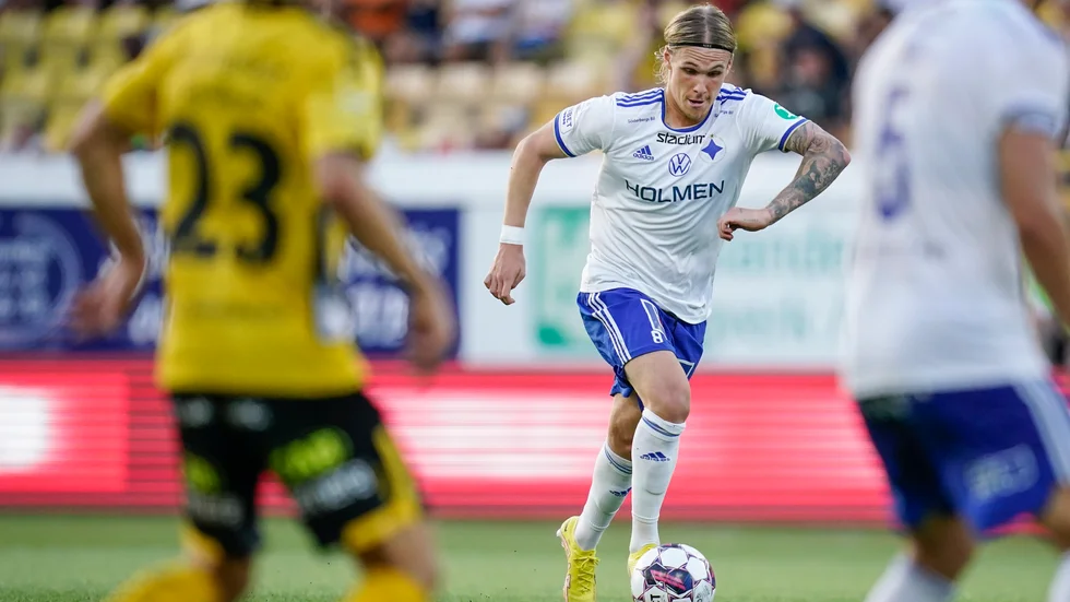IFK Norrköpings ambition är att få behålla Arnór Sigurdsson en längre tid. Arkivbild.