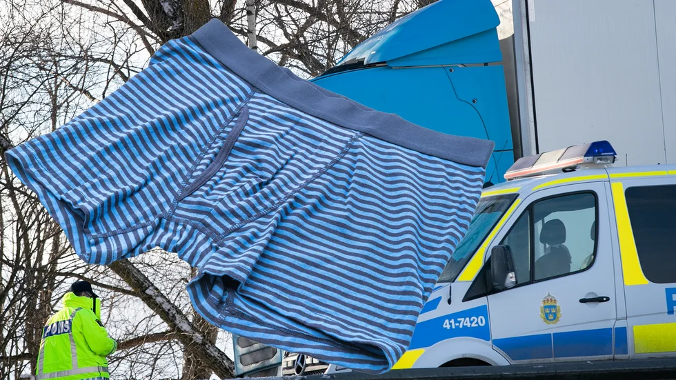Justitieombudsmannen kritiserar polisen efter inspektion av kalsonger.