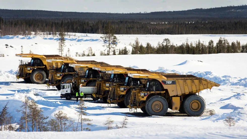 SÄLJS UT. Merparten av alla tyngre maskiner leasades av Northland. De som säljs nu ägs av Swedbank.