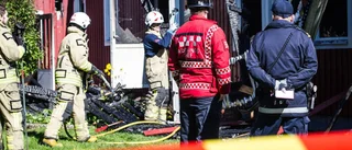 Misstänkt man anhållen för mordbranden