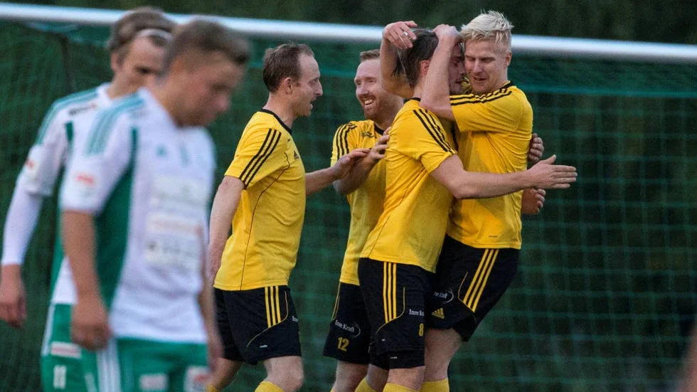 Glädje. Heden vann med 1–0 mot Täfteå.