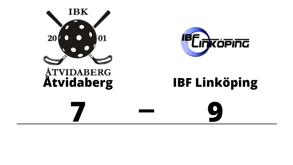 IBK Åtvidaberg förlorade mot IBF Linköping U-lag
