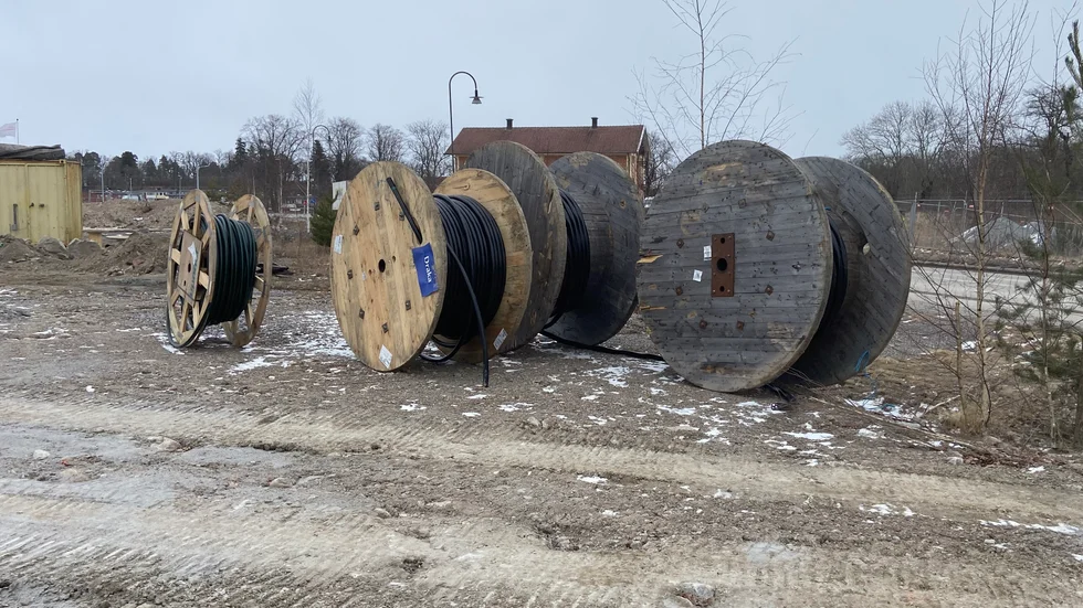 Byggarbetsplatsen vid Åkervägen i Ulvhäll har åter haft besök av tjuvar.