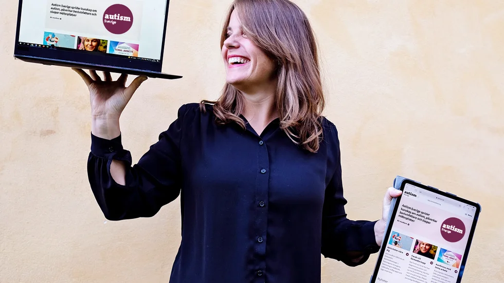 "Om ni ser och använder våra styrkor och vågar testa nya lösningar kan fler av oss arbeta 100 procent av vår förmåga."