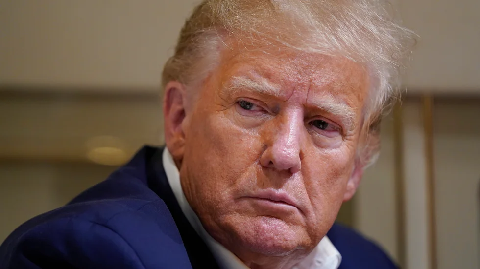 USA:s förre president Donald Trump. Arkivbild.