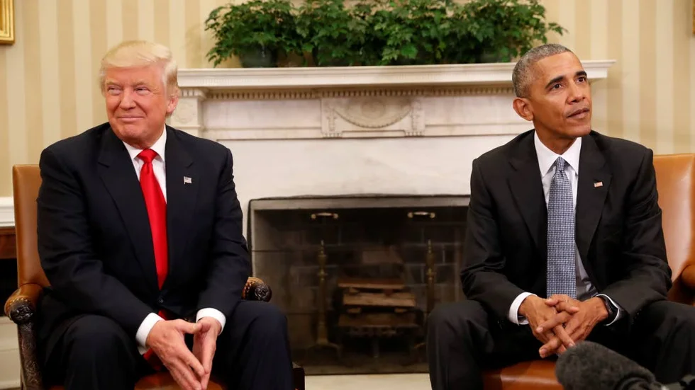 INSTALLATION. 20 januari installeras Donald Trump som ny president i USA. Demokraten Barack Obama lämnar ­efter åtta år på posten.?Foto: Pablo Martinez Monsivais/TT